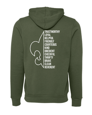 Custom Printed Apparel | Adult Unisex Custom Hoodie | Portland Boy Scouts - Portland Boy Scouts - 19243