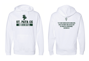 Custom Printed Apparel | Adult Unisex Custom Hoodie | St. Patrick Baseball/Softball - SP Baseball Softball - 19209/19212
