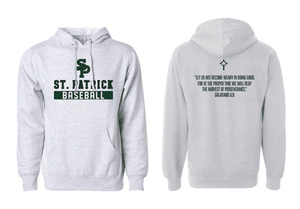Custom Printed Apparel | Adult Unisex Custom Hoodie | St. Patrick Baseball/Softball - SP Baseball Softball - 19209/19212