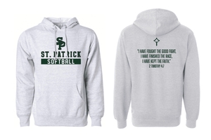 Custom Printed Apparel | Adult Unisex Custom Hoodie | St. Patrick Baseball/Softball - SP Baseball Softball - 19209/19212
