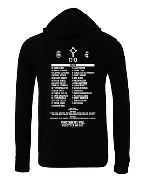 Custom Printed Apparel | Adult Unisex Custom Hoodie | St. Patrick Football - 2025 State Champs - SP Football State Champs - 18873