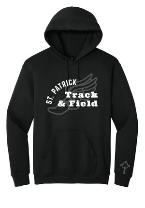 Custom Printed Apparel | Adult Unisex Custom Hoodie | St. Patrick Track & Field - SP Track & Field - 19067
