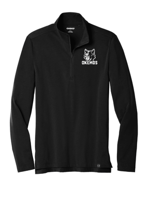 Custom Printed Apparel | Adult Unisex Custom Quarter Zip - Black OGIO | Okemos Staff - Okemos Staff S26 - 19087