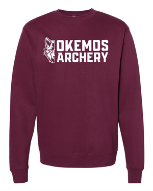Custom Printed Apparel | Adult Unisex Custom Sweatshirt - Crewneck | Okemos Archery - Okemos Archery - 19224