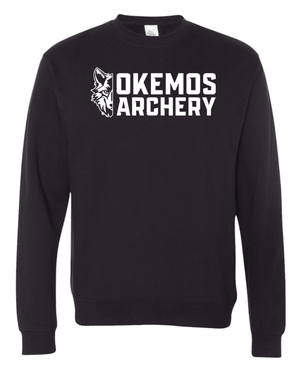 Custom Printed Apparel | Adult Unisex Custom Sweatshirt - Crewneck | Okemos Archery - Okemos Archery - 19224