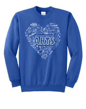 Custom Printed Apparel | Adult Unisex Custom Sweatshirt - Crewneck | Portland 50th Arts Fest - 50th Arts Fest - 18859