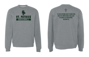 Custom Printed Apparel | Adult Unisex Custom Sweatshirt - Crewneck | St. Patrick Baseball/Softball - SP Baseball Softball - 19209/19212