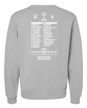 Custom Printed Apparel | Adult Unisex Custom Sweatshirt - Crewneck | St. Patrick Football - 2025 State Champs - SP Football State Champs - 18873