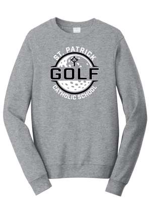 Custom Printed Apparel | Adult Unisex Custom Sweatshirt - Crewneck | St. Patrick Golf - SP Golf - 19236