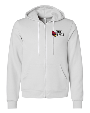Custom Printed Apparel | Adult Unisex Custom Sweatshirt - Full Zip | Portland MS Track & Field - Portland MS T&F - 19117