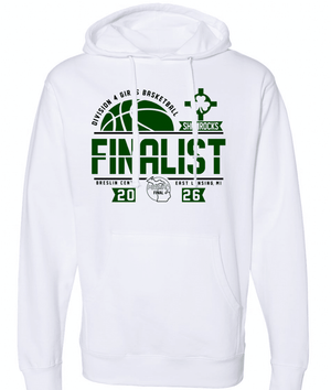 Custom Printed Apparel | Adult Unisex Custom Sweatshirt - Hoodie | St. Patrick Catholic School Girls Basketball Finalists - SPS Girls Basketball Finalists - 19263