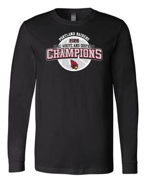 Custom Printed Apparel | Adult Unisex Custom T-Shirt - Black Long Sleeve | Portland Girls Basketball Champs - Portland Girls Bball Champs - 19099