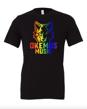 Custom Printed Apparel | Adult Unisex Custom T-Shirt - Black | Okemos Music - Okemos Music - 19158