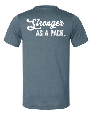 Custom Printed Apparel | Adult Unisex Custom T-Shirt - Blue | Okemos Staff - Okemos Staff S26 - 19087