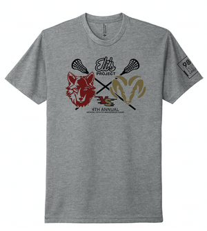 Custom Printed Apparel | Adult Unisex Custom T-Shirt | Eli's Project - Mental Health Lacrosse Game - Eli's Project - 19135