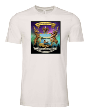 Custom Printed Apparel | Adult Unisex Custom T-Shirt - Foundation's Design | Michigan Notable Books Apparel - MNB - 19271