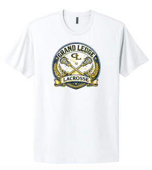 Custom Printed Apparel | Adult Unisex Custom T-Shirt | Grand Ledge Lacrosse - GL Lacrosse - 19166