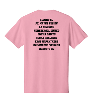 Custom Printed Apparel | Adult Unisex Custom T-Shirt | LA Dragons Tournament - LA Dragons - 19329