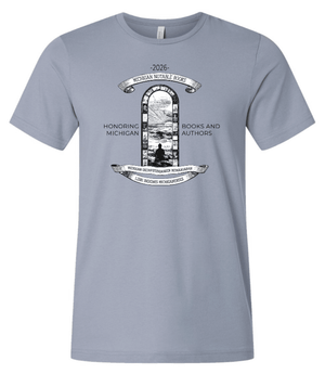 Custom Printed Apparel | Adult Unisex Custom T-Shirt - Library's Design | Michigan Notable Books Apparel - MNB - 19271