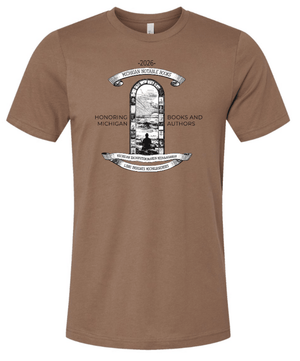 Custom Printed Apparel | Adult Unisex Custom T-Shirt - Library's Design | Michigan Notable Books Apparel - MNB - 19271