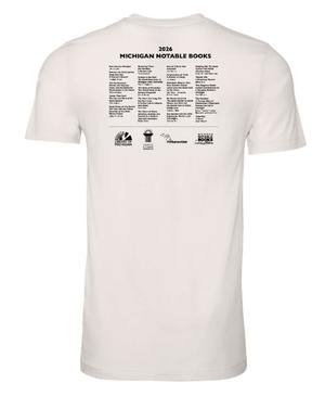 Custom Printed Apparel | Adult Unisex Custom T-Shirt - Library's Design | Michigan Notable Books Apparel - MNB - 19271