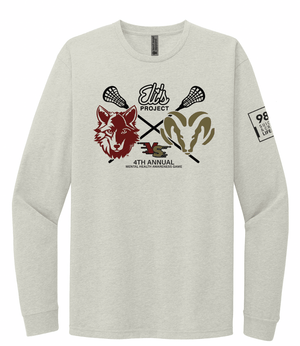 Custom Printed Apparel | Adult Unisex Custom T-Shirt - Long Sleeve | Eli's Project - Mental Health Awareness Lacrosse Game - Eli's Project - 19135