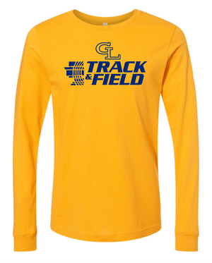 Custom Printed Apparel | Adult Unisex Custom T-Shirt - Long Sleeve | Grand Ledge Track & Field - GL T&F 26 - 19005