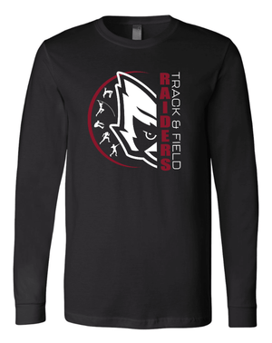 Custom Printed Apparel | Adult Unisex Custom T-Shirt - Long Sleeve | Portland MS Track & Field - Portland MS T&F - 19117