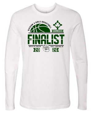 Custom Printed Apparel | Adult Unisex Custom T-Shirt - Long Sleeve | St. Patrick Catholic School Girls Basketball Finalists - SPS Girls Basketball Finalists - 19263