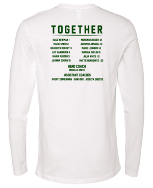 Custom Printed Apparel | Adult Unisex Custom T-Shirt - Long Sleeve | St. Patrick Catholic School Girls Basketball Finalists - SPS Girls Basketball Finalists - 19263