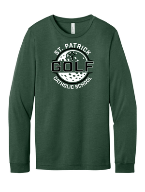 Custom Printed Apparel | Adult Unisex Custom T-Shirt - Long Sleeve | St. Patrick Golf - SP Golf - 19236