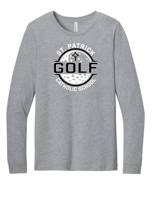 Custom Printed Apparel | Adult Unisex Custom T-Shirt - Long Sleeve | St. Patrick Golf - SP Golf - 19236