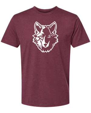 Custom Printed Apparel | Adult Unisex Custom T-Shirt - Maroon | Bennett Woods Elementary - Bennett Woods - 19184