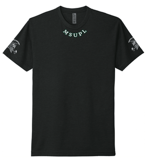 Custom Printed Apparel | Adult Unisex Custom T-Shirt | MSU Powerlifting Club - MSU Powerlifting - 19010