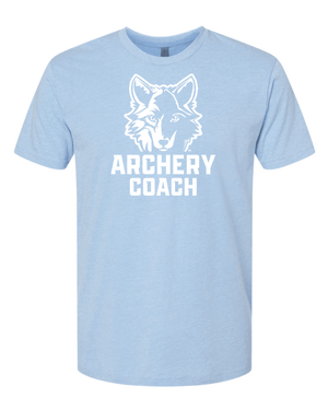 Custom Printed Apparel | Adult Unisex Custom T-Shirt | Okemos Archery Coaches - Okemos Archery Coaches - 19146