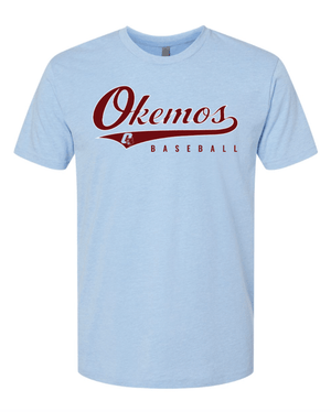 Custom Printed Apparel | Adult Unisex Custom T-Shirt | Okemos Baseball - Okemos Baseball 26 R1 - 19118