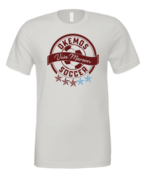 Custom Printed Apparel | Adult Unisex Custom T-Shirt | Okemos Girls Soccer - Okemos Soccer - 19319
