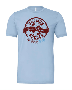 Custom Printed Apparel | Adult Unisex Custom T-Shirt | Okemos Girls Soccer - Okemos Soccer - 19319