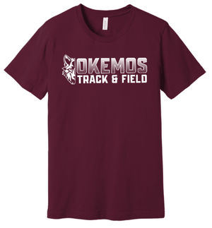 Custom Printed Apparel | Adult Unisex Custom T-Shirt | Okemos Track & Field 2026 - Okemos Track & Field 26 - 19165
