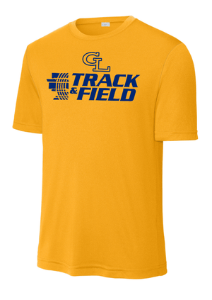 Custom Printed Apparel | Adult Unisex Custom T-Shirt - Performance | Grand Ledge Track & Field - GL T&F 26 - 19005