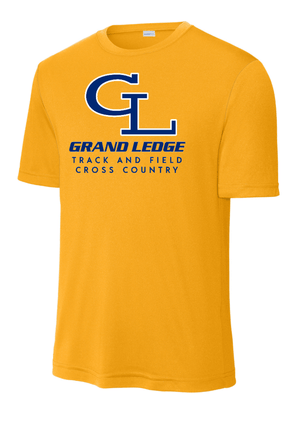 Custom Printed Apparel | Adult Unisex Custom T-Shirt - Performance | Grand Ledge Track & Field - GL T&F 26 - 19005