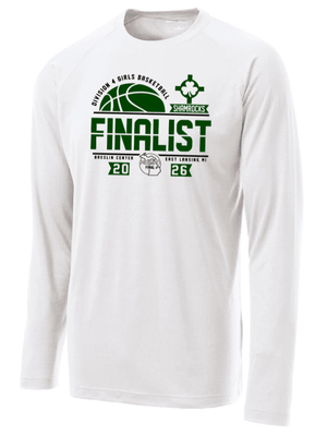 Custom Printed Apparel | Adult Unisex Custom T-Shirt - Performance Long Sleeve | St. Patrick Catholic School Girls Basketball Finalists - SPS Girls Basketball Finalists - 19263