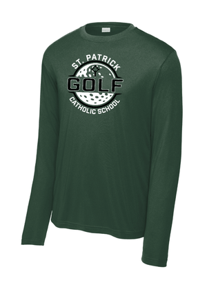 Custom Printed Apparel | Adult Unisex Custom T-Shirt - Performance Long Sleeve | St. Patrick Golf - SP Golf - 19236