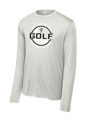 Custom Printed Apparel | Adult Unisex Custom T-Shirt - Performance Long Sleeve | St. Patrick Golf - SP Golf - 19236