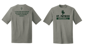 Custom Printed Apparel | Adult Unisex Custom T-Shirt - Performance Style | St. Patrick Baseball/Softball - SP Baseball Softball - 19209/19212