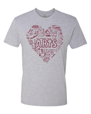 Custom Printed Apparel | Adult Unisex Custom T-Shirt | Portland 50th Arts Fest - 50th Arts Fest - 18859