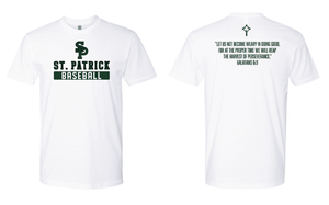 Custom Printed Apparel | Adult Unisex Custom T-Shirt | St. Patrick Baseball/Softball - SP Baseball Softball - 19209/19212
