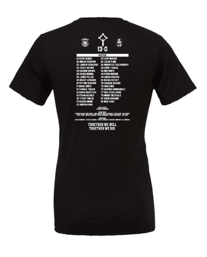 Custom Printed Apparel | Adult Unisex Custom T-Shirt | St. Patrick Football - 2025 State Champs - SP Football State Champs - 18873