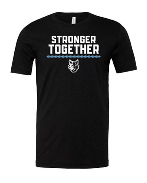 Custom Printed Apparel | Adult Unisex Custom T-Shirt - Stronger Together Design | Okemos Softball - OHS Softball - 19026