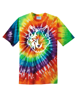Custom Printed Apparel | Adult Unisex Custom T-Shirt - Tie Dye | Cornell Elementary - Cornell - 19125
